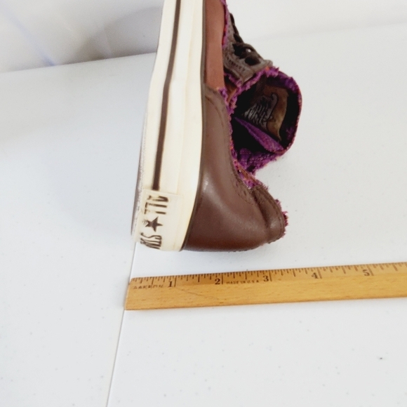 Converse Lord Francis Rubberbottom Sneaker Size M9.5 W11.5 Unisex Wingtip Frayed - Picture 11 of 15